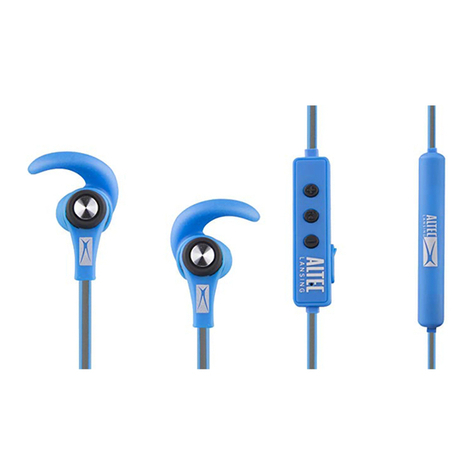 Altec Lansing IN-EAR SPORT User manual
