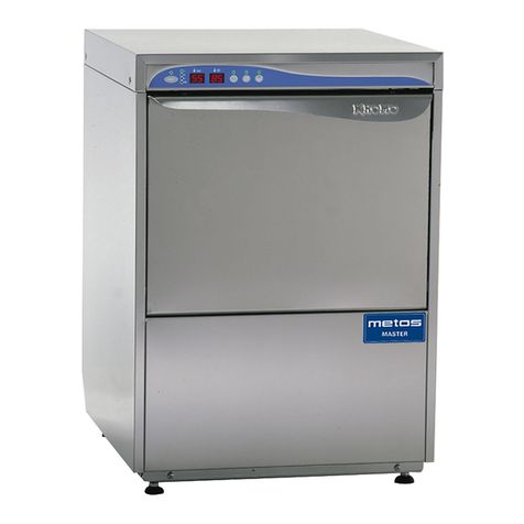 Metos Master LUX 40 EL Installation and operation manual