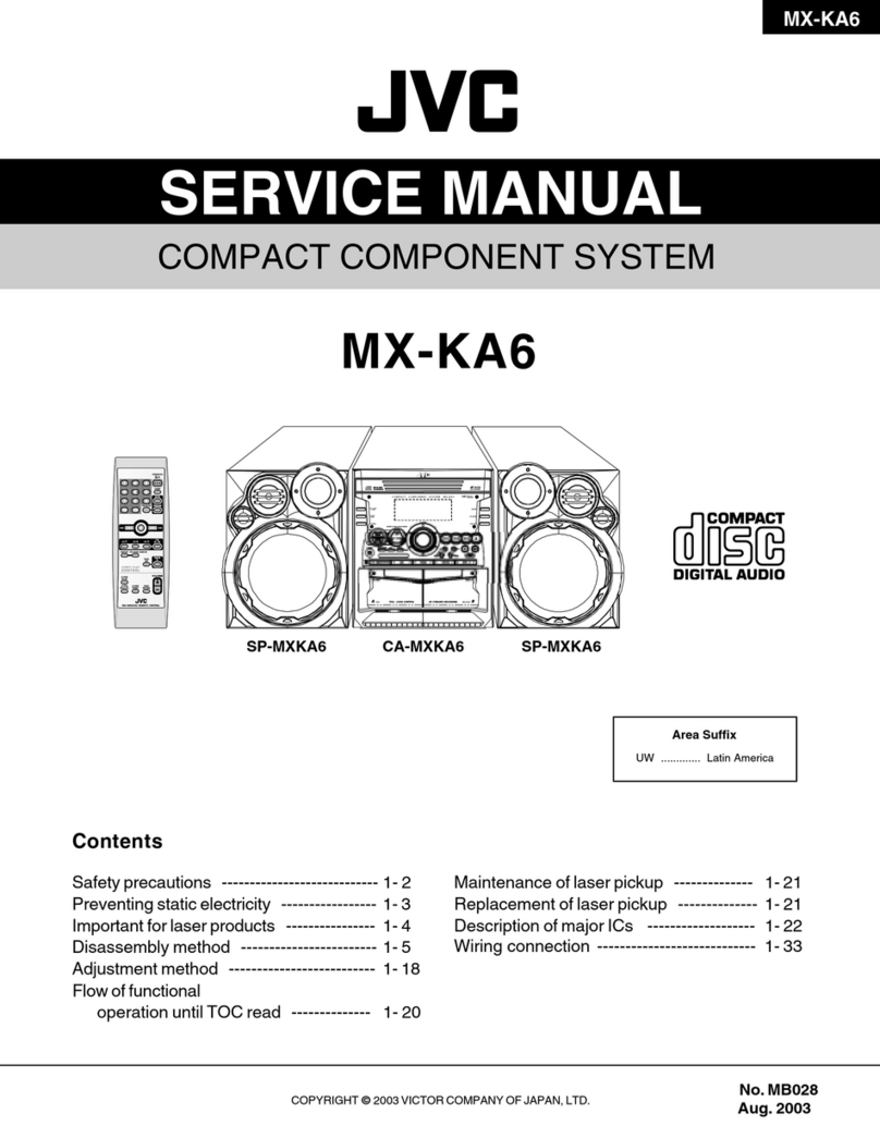 JVC MX-KA6 Series User manual