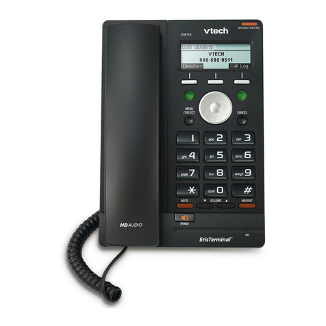 V-tech ErisTerminal VSP715 User manual