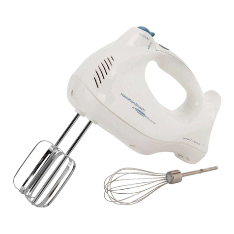 Hamilton Beach 62630 User manual