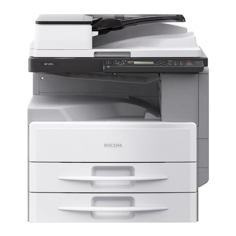 Ricoh MP 1813L operating instructions