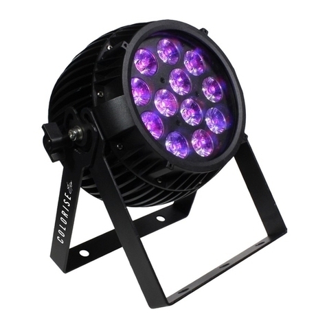 Blizzard Lighting COLORISE Exa manual
