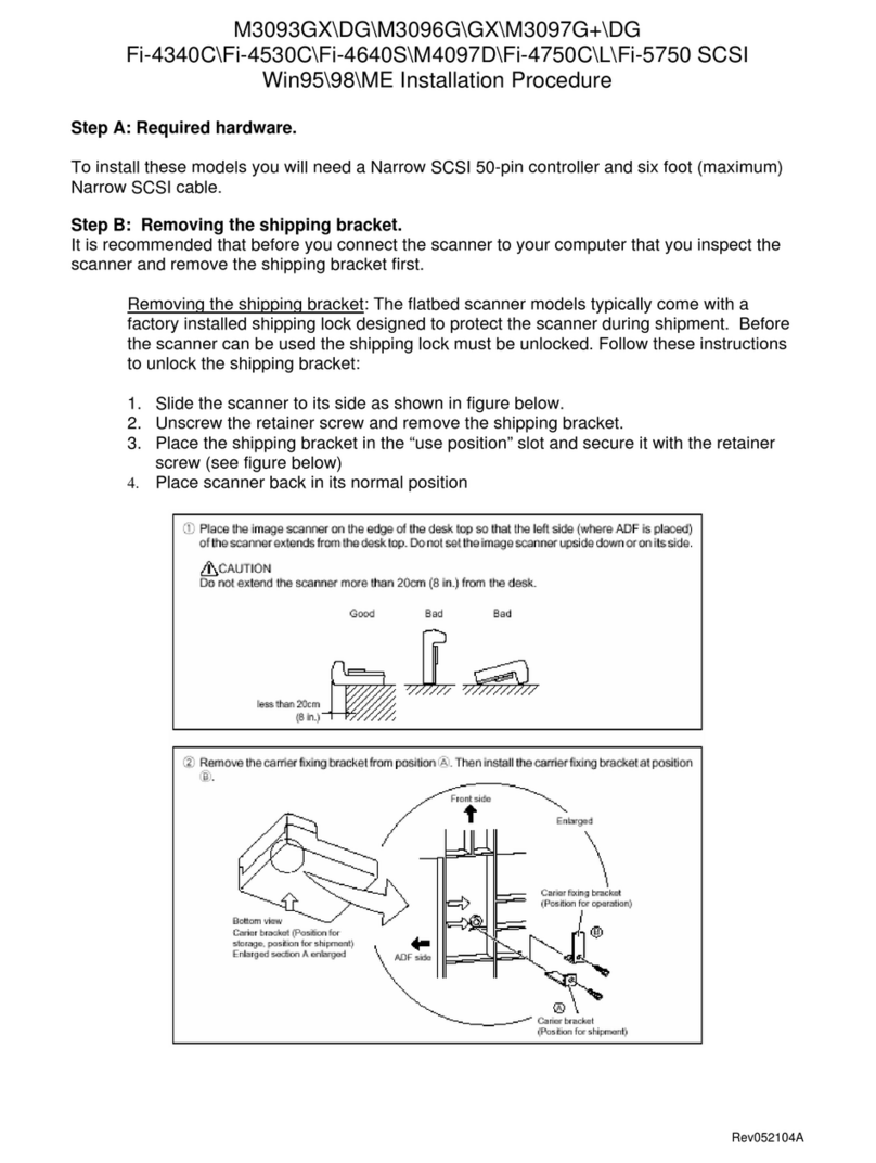 Fujitsu M3093GX Operating and maintenance manual