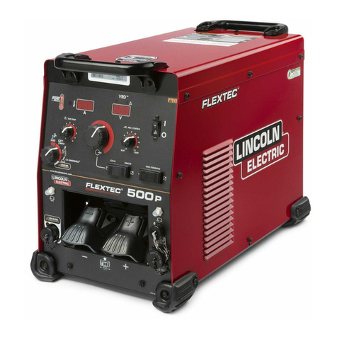 Lincoln Electric FLEXTEC 500 P Operator's manual