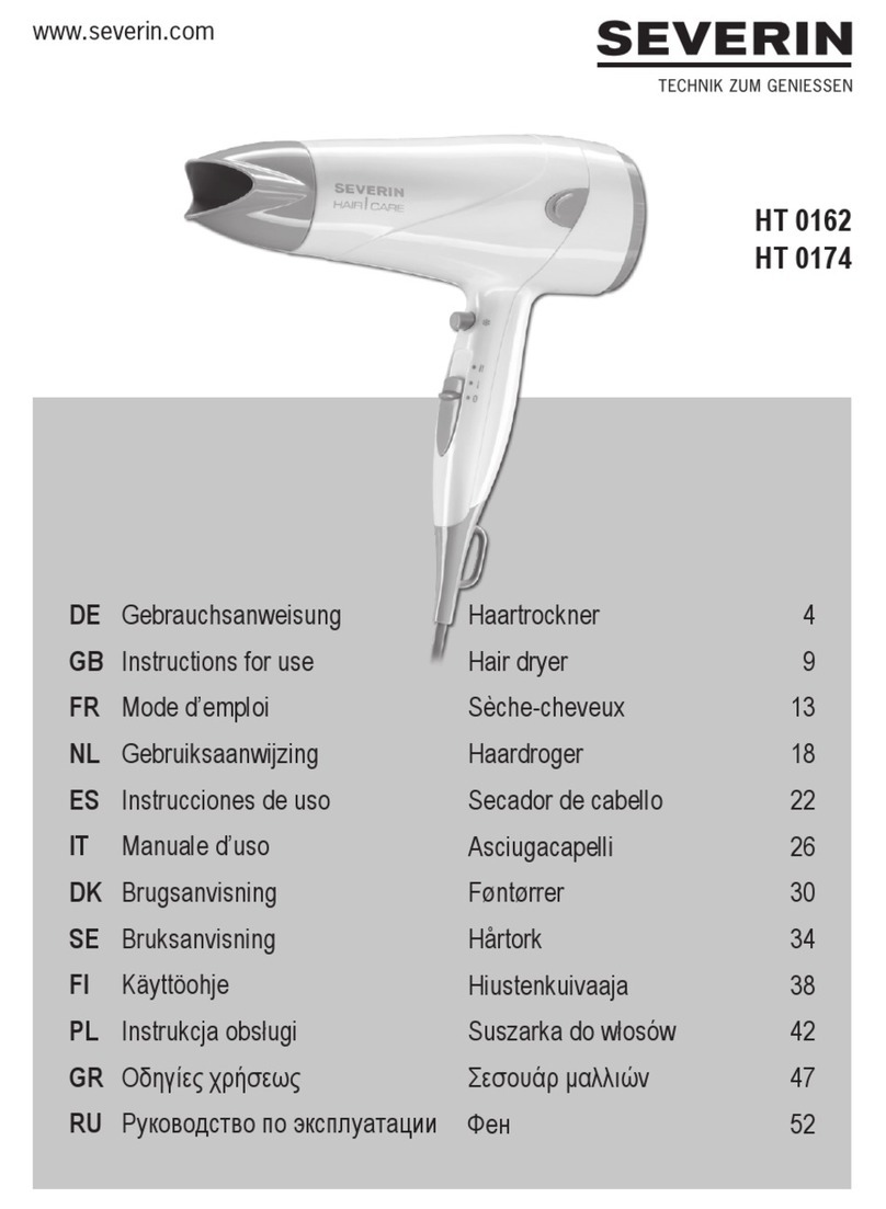 SEVERIN HT 0162 User manual
