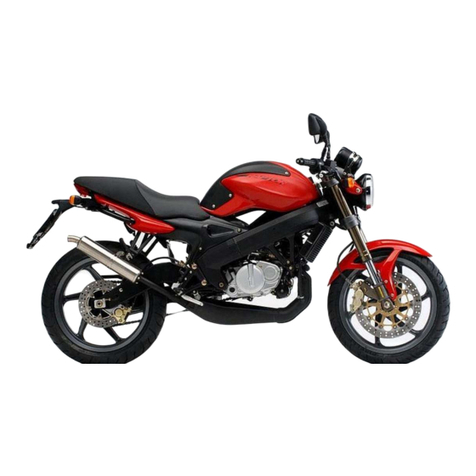Cagiva RAPTOR 125 User manual