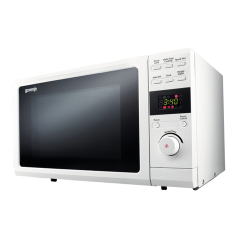 Gorenje MO 17 DW instruction manual