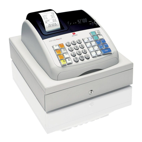Olivetti ECR 7700 Plus User manual