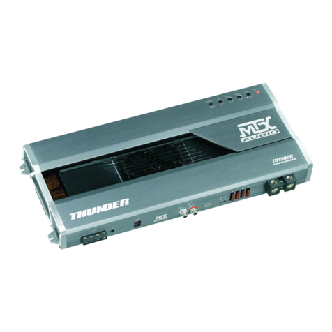 MTX Thunder TH1500D User manual