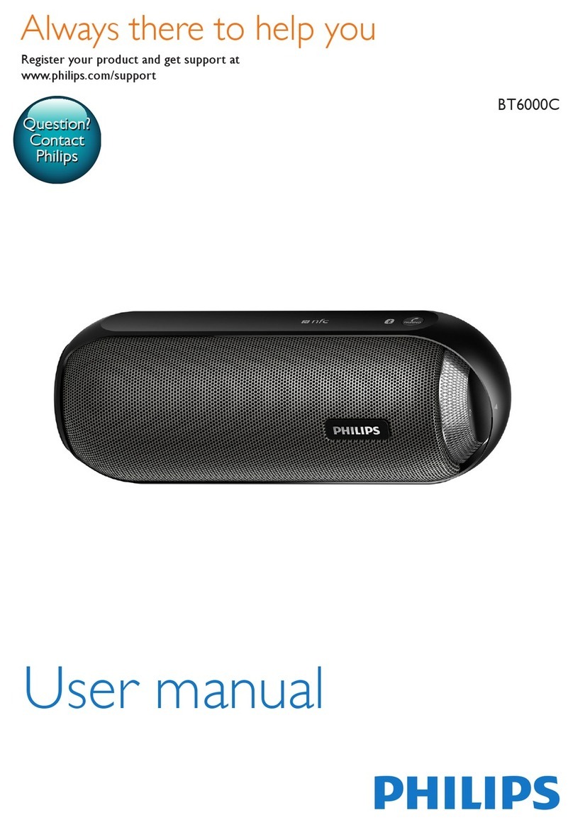 Philips BT6000C37 User manual