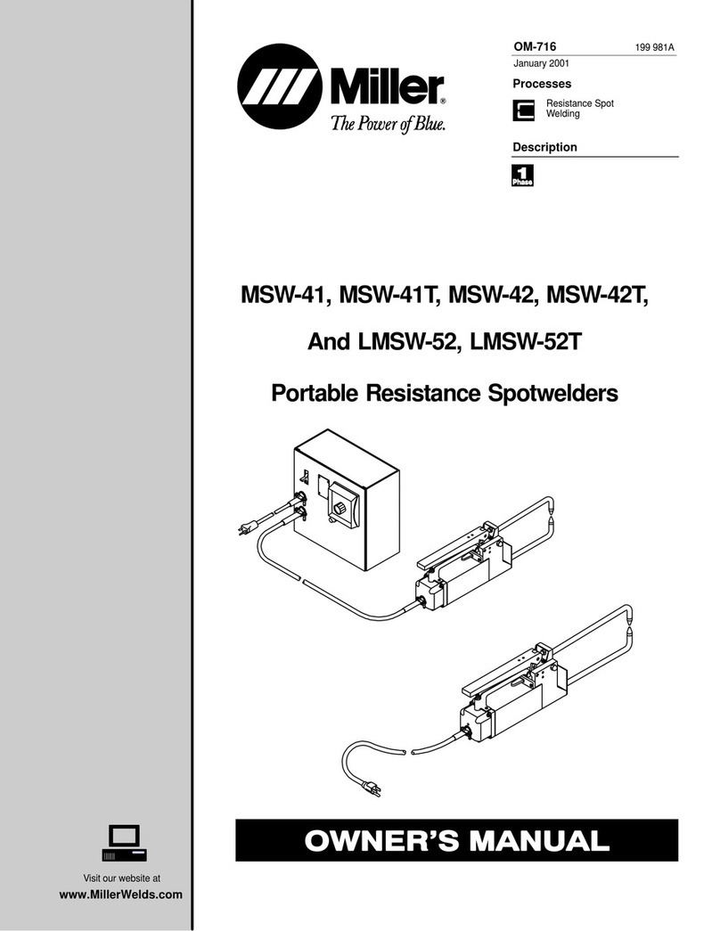 Miller LMSW-52 owner's manual