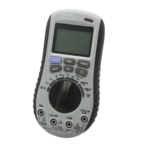 Velleman INHA515 (DVM1500) User manual