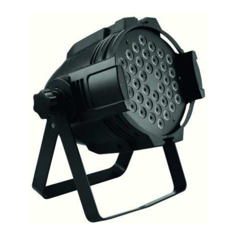 EuroLite LED ML-56 RGB 36x3W Spots user manual
