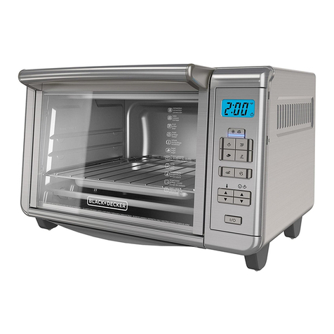 Black & Decker Dining-in TO3280SSD Use & care manual