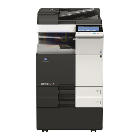 Konica Minolta bizhub C364 Shortcut manual