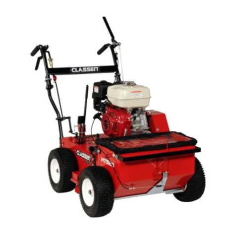 Classen HTS-20H Operator's manual