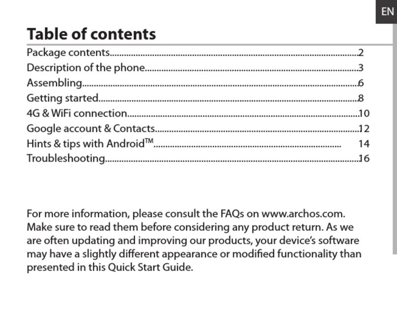 Archos 45 Helium User manual