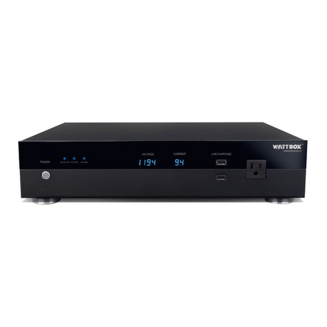 watt box WB-600CH-SVCE-12 owner's manual