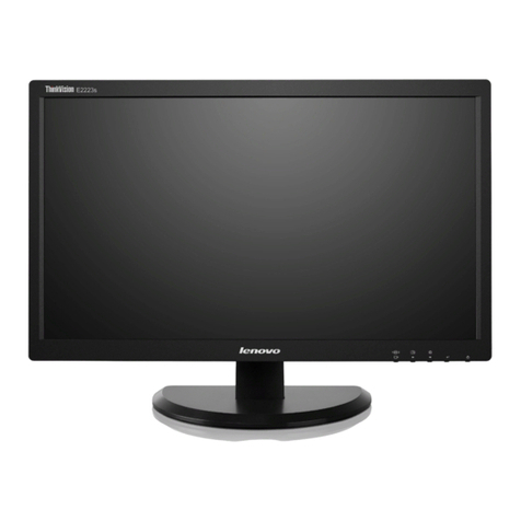 Lenovo THINK VISION E2223 User manual