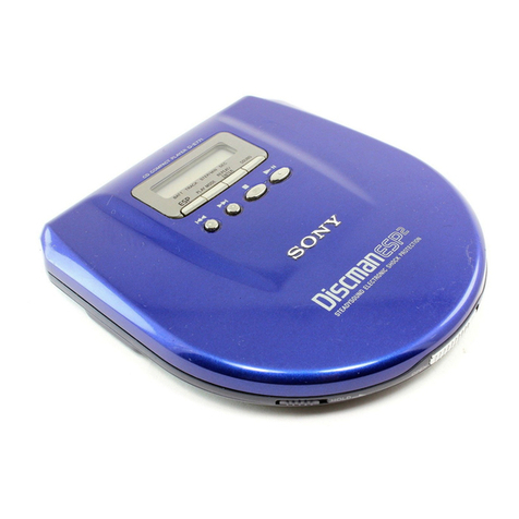 Sony D-E561 Primary Service manual