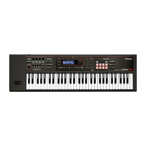 Roland XPS-30 User manual