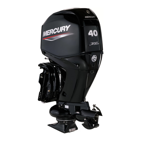Mercury 40 jet fourstroke User manual