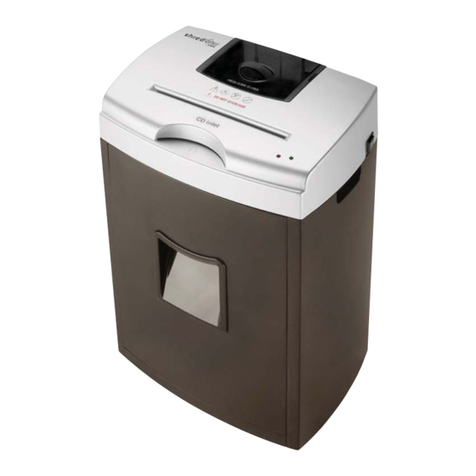 HSM Shred Star X8pro operating instructions
