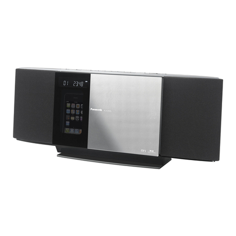 Panasonic SCHC30 - COMPACT STEREO SYSTEM User manual