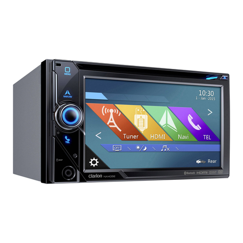 Clarion NX405 User manual