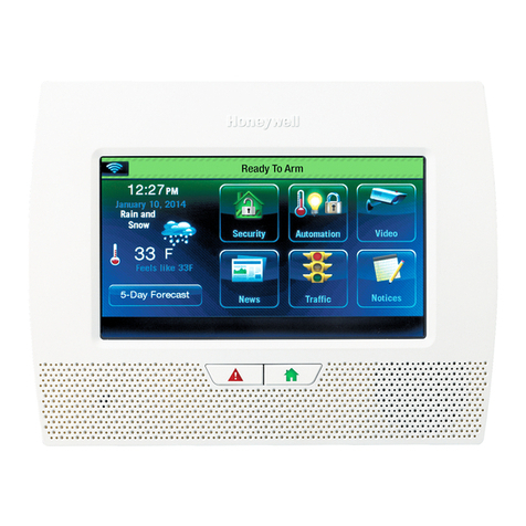 Honeywell LYNX Touch L7000 Series User manual Honeywell LYNX Touch L7000 Series User manual