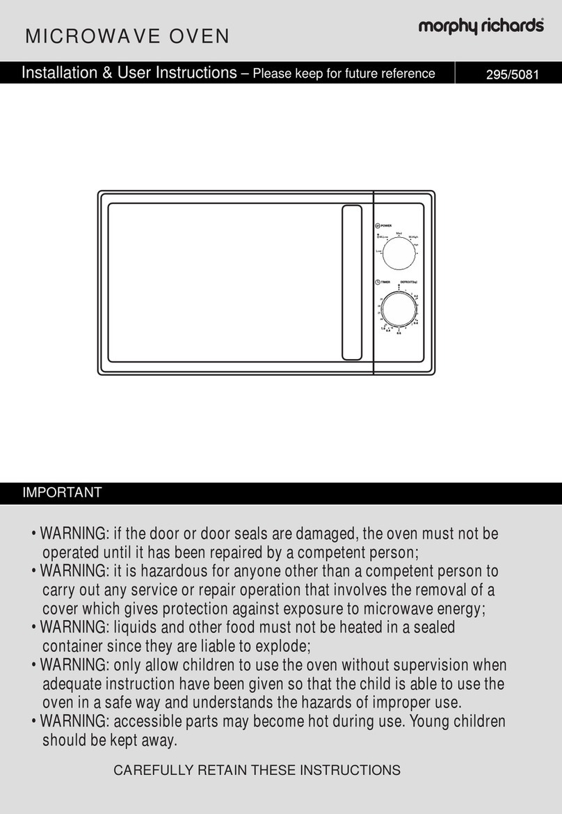 Morphy Richards MM820CXN-PM0F Assembly Instructions