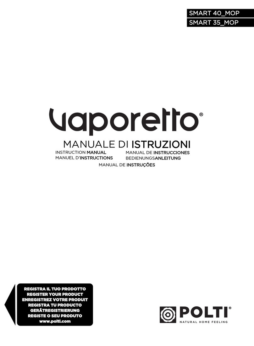 POLTI vaporetto smart 35 User manual