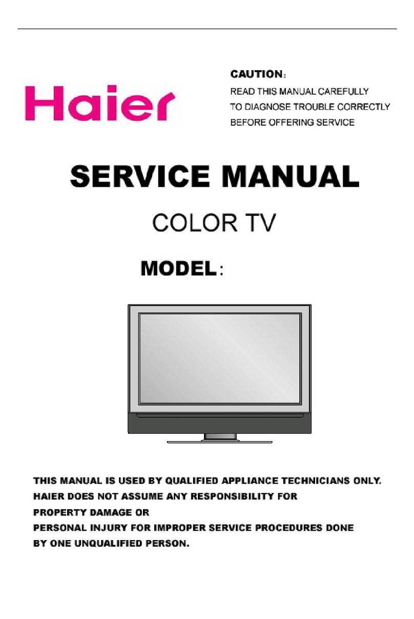 Haier HL37B - 37" LCD TV User manual