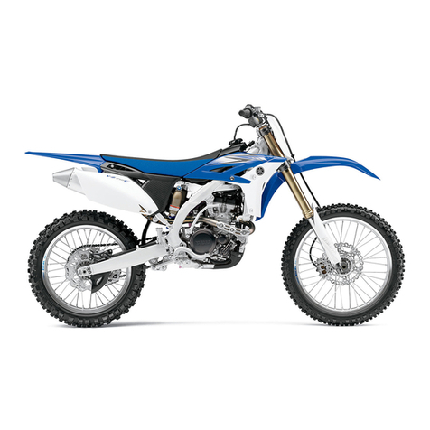 Yamaha 2011 YZ250F Application guide