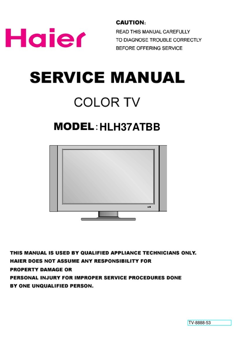 Haier HLH37ATBB - 37" LCD TV User manual Haier HLH37ATBB - 37" LCD TV User manual