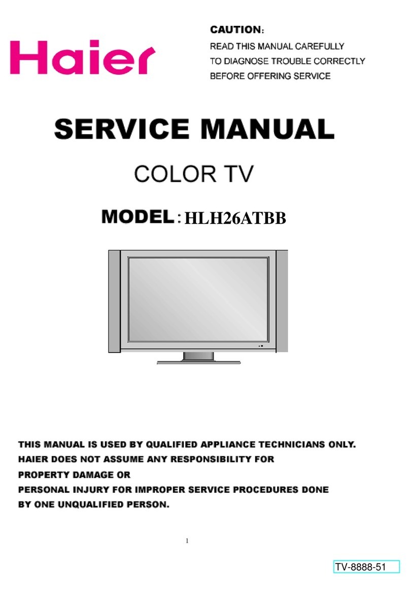 Haier HLH26ATBB - 26" LCD TV User manual