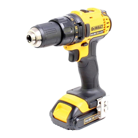 DeWalt DCD730 Original instructions