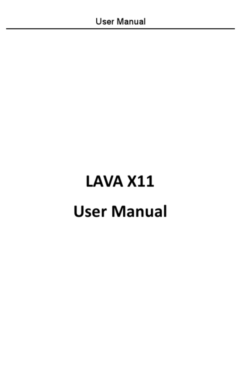 Lava X11 User manual