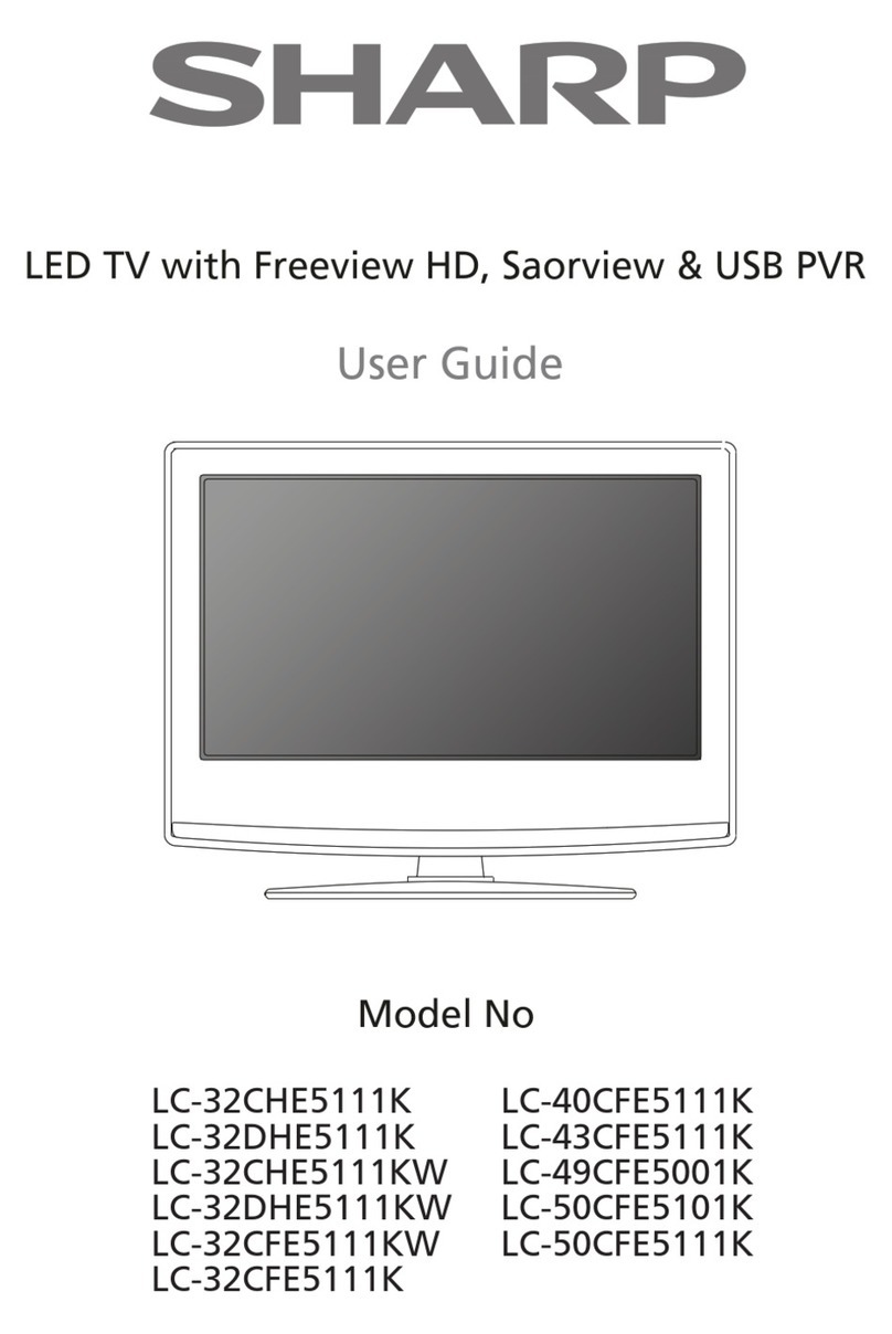 Sharp LC-32CHE5111K User manual