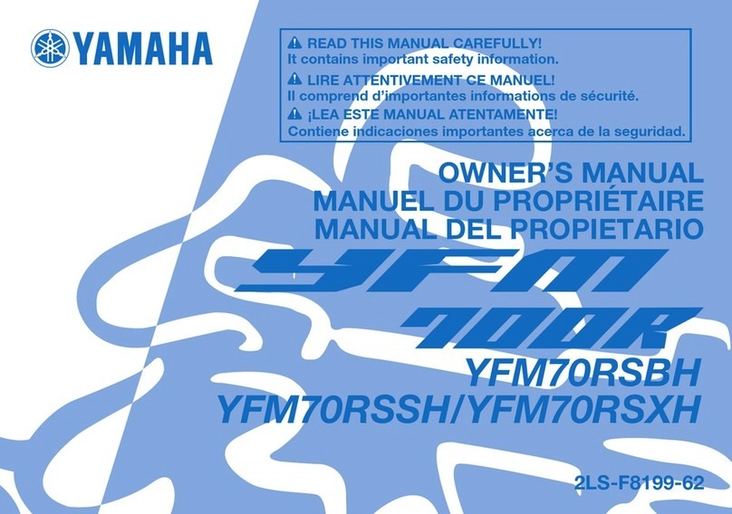 Yamaha YFM700RSBH User manual