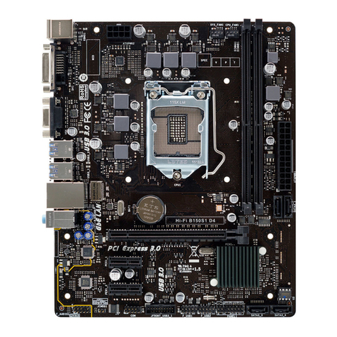 Biostar Hi-Fi B150S1 D4 manual
