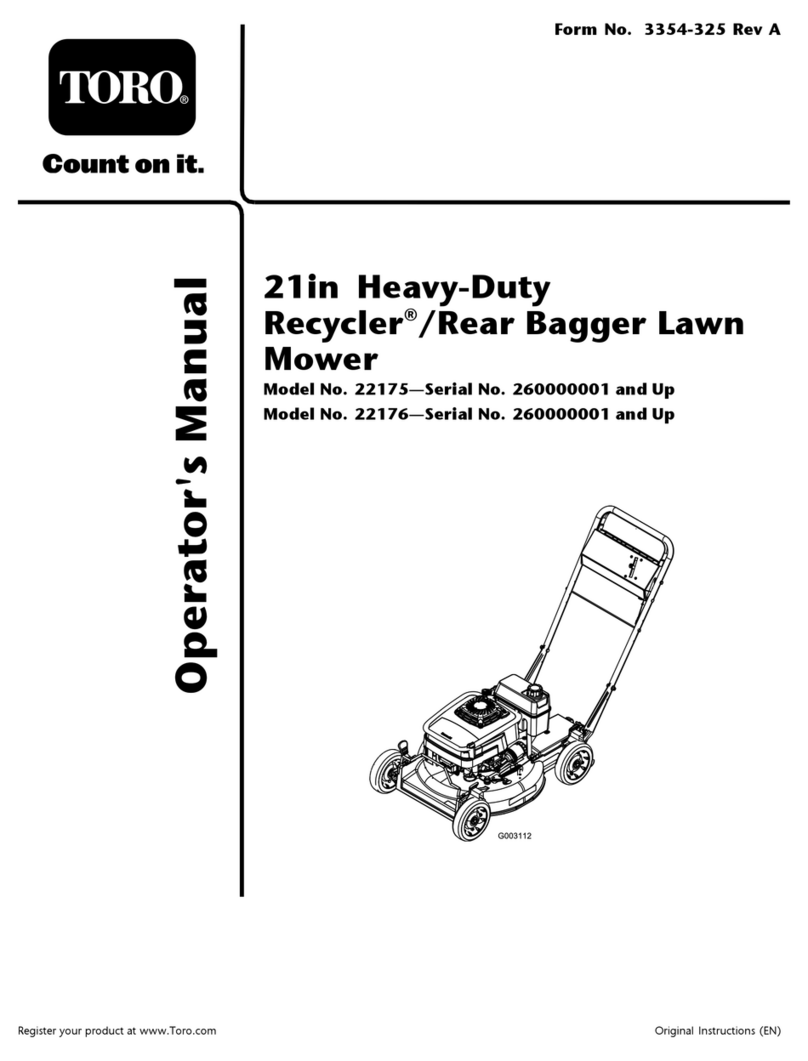 Toro 22176 User manual