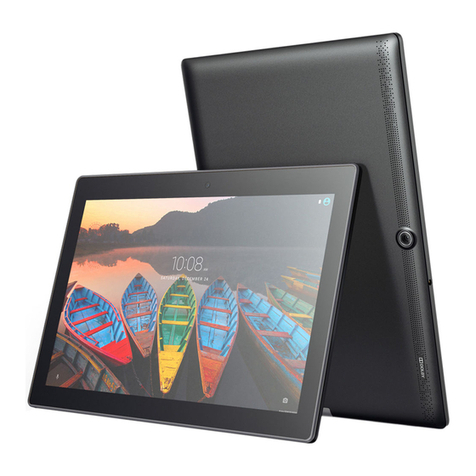 Lenovo TB3-X70F Safety, warranty & quick start guide