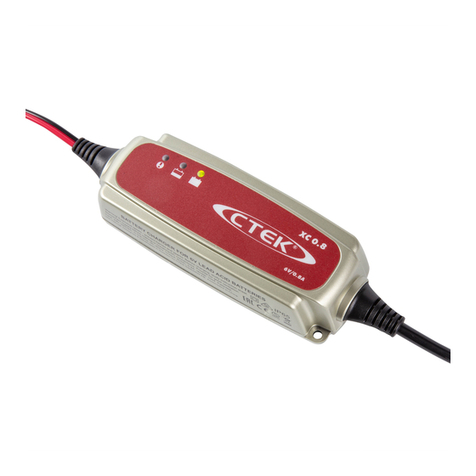 CTEK XC 0.8 User manual