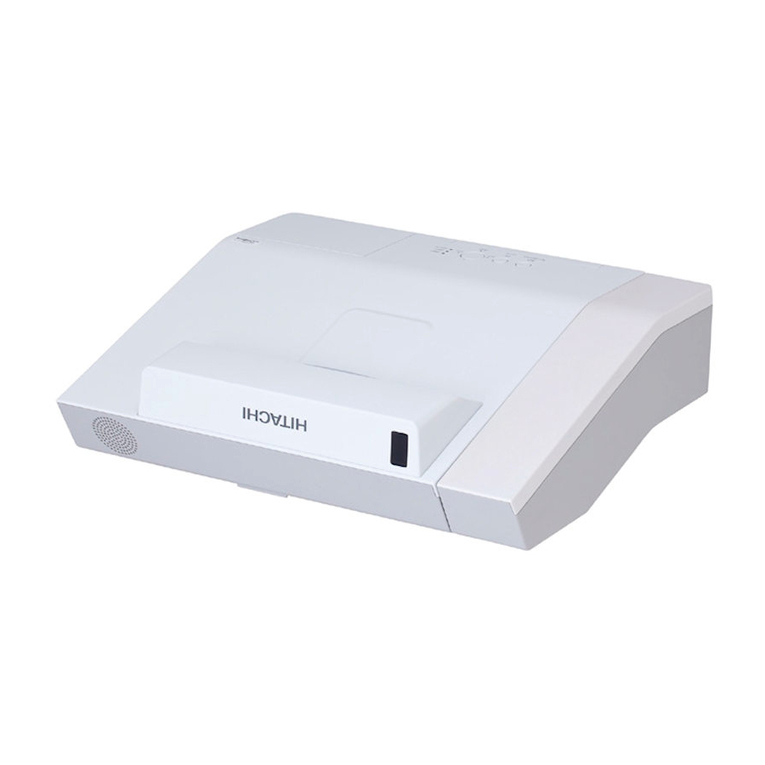 Hitachi CP-AX2505 User manual
