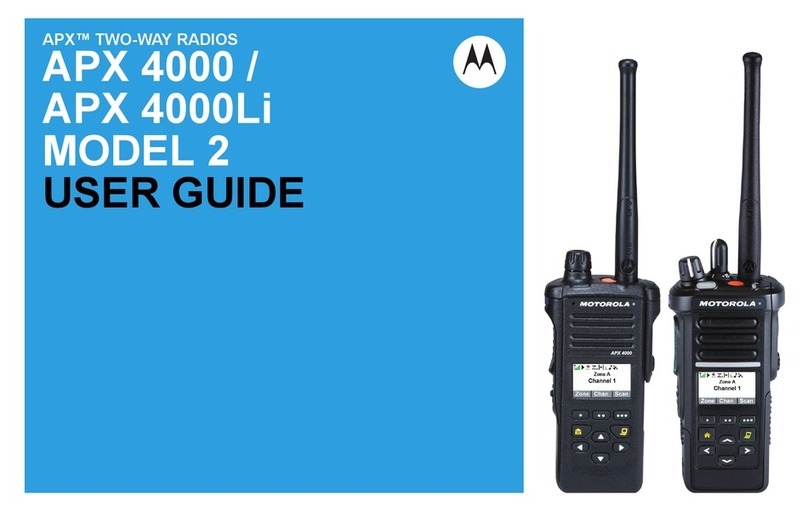 Motorola APX 4000 User manual
