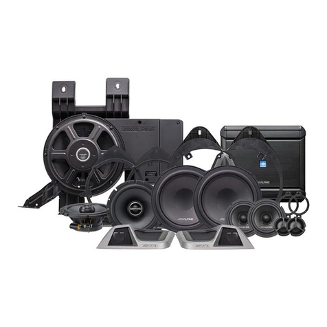 Alpine PSS-31GM installation manual