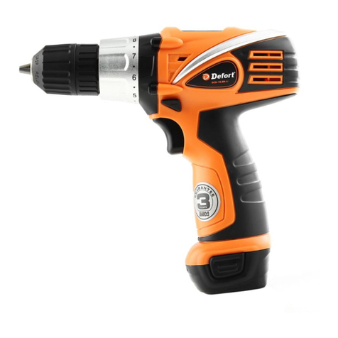 Defort DCD-10,8N-Li user manual