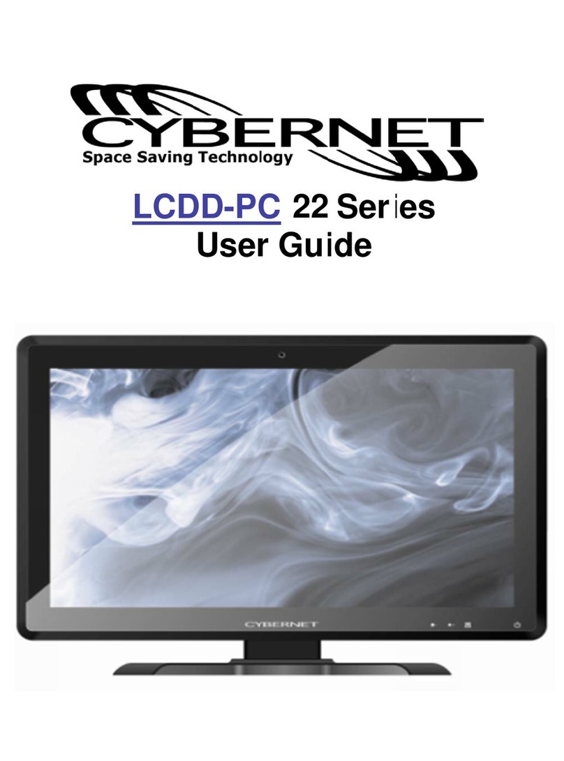Cybernet LCDD-PC 22 series user guide